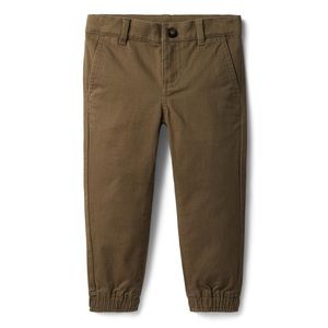 Stretch Twill Jogger, Janie and Jack